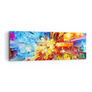 Cuadro sobre lienzo - Impresión de Imagen - In medias res - 90x30 cm