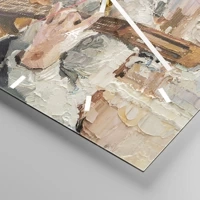 Esfera sin numeración, con rayas