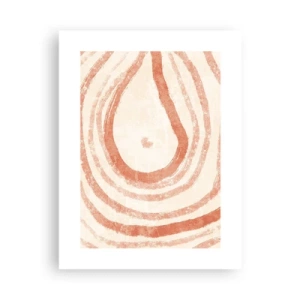 Póster - Círculos de coral - composición - 30x40 cm