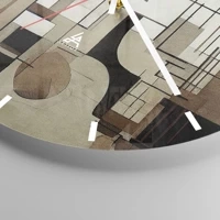 Esfera sin numeración, con rayas