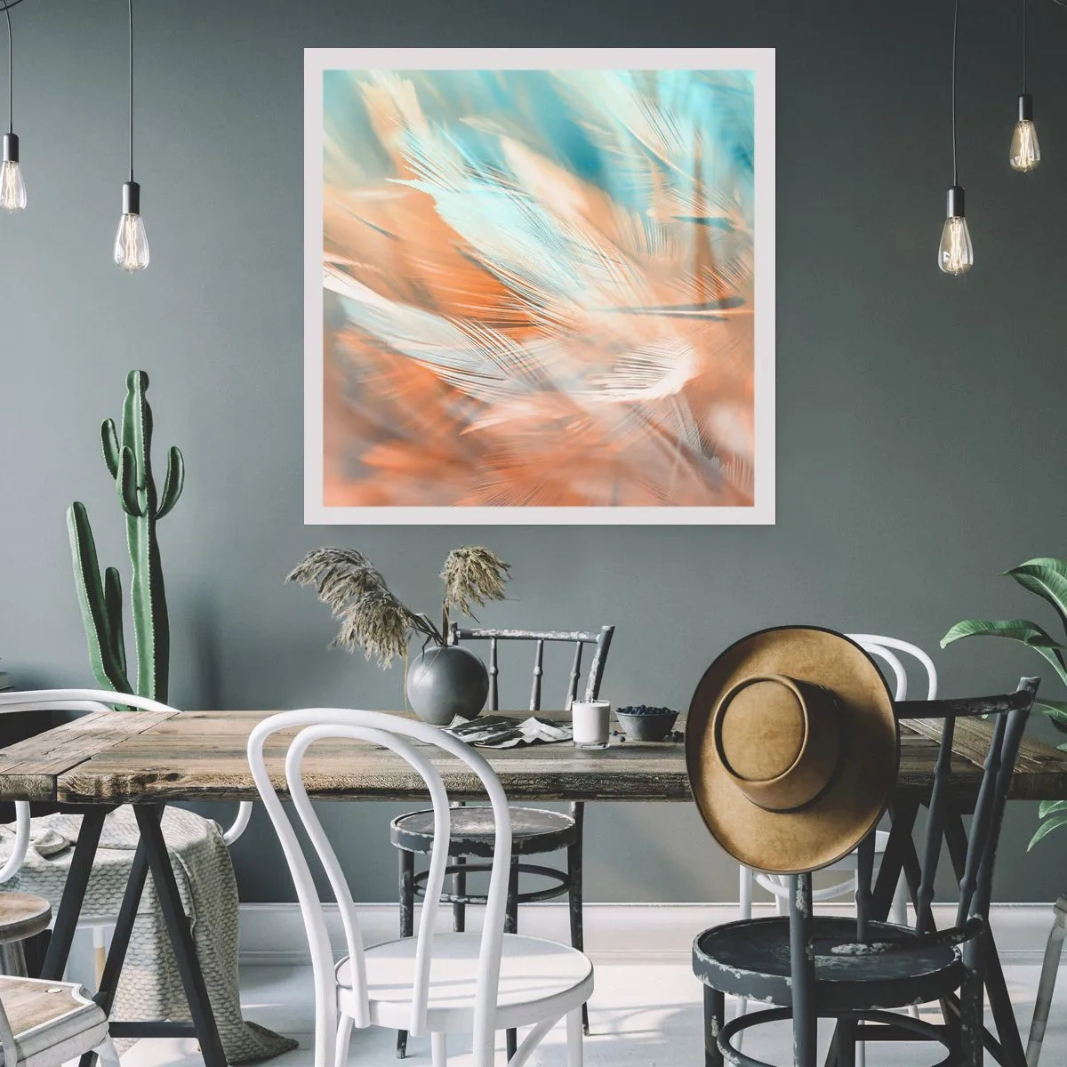 Póster - En la tierra de la suavidad - 30x30 cm