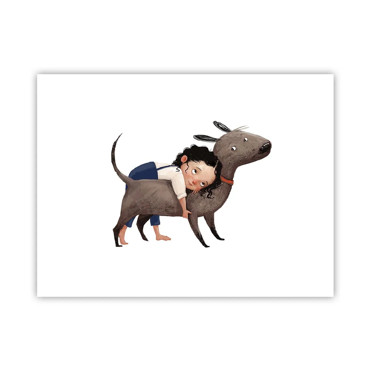 Póster - Mejores amigos - 40x30 cm
