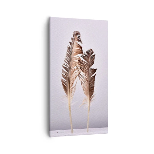 Cuadro sobre lienzo - Impresión de Imagen - Contra la nada - 55x100 cm