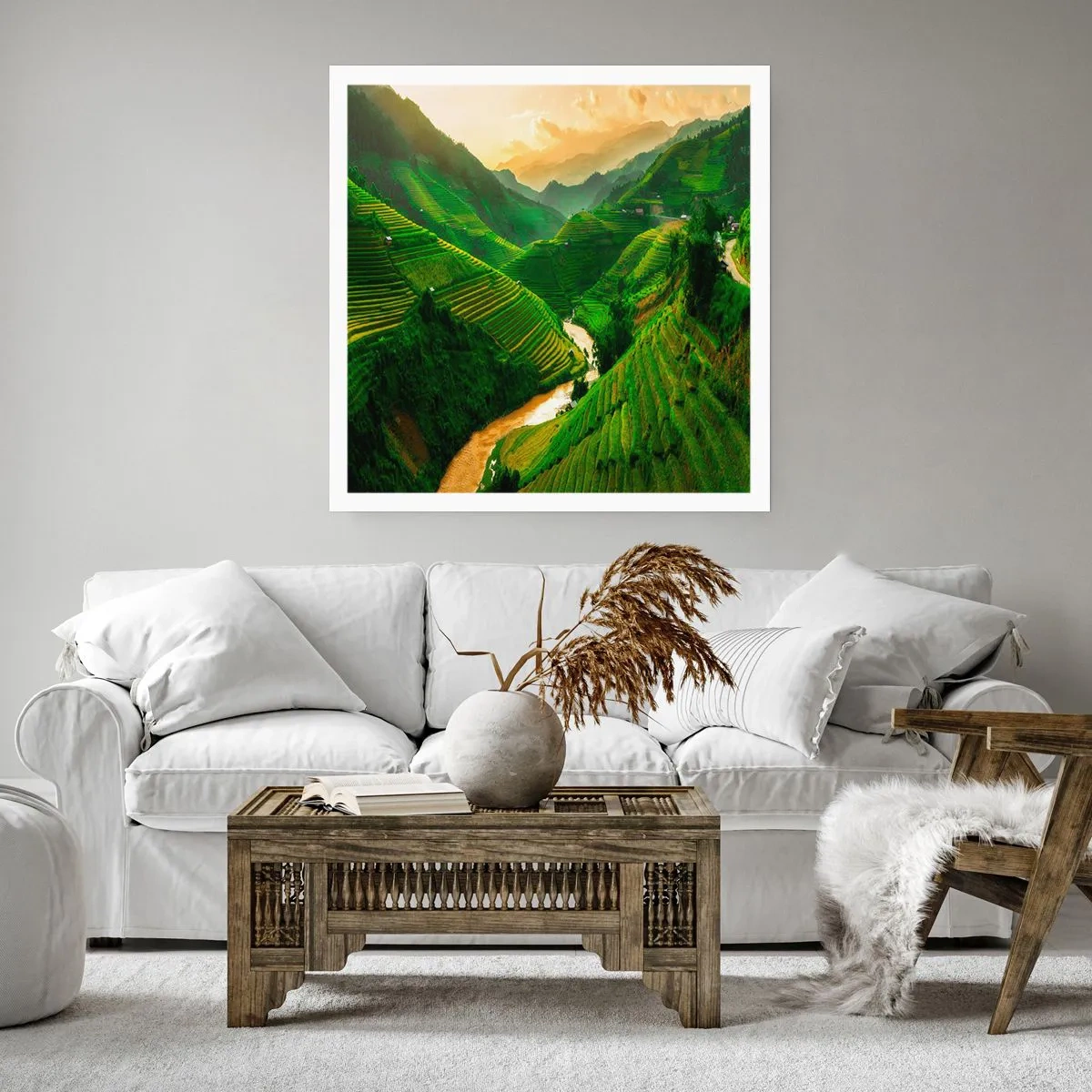 Póster - Valle vietnamita - 40x40 cm