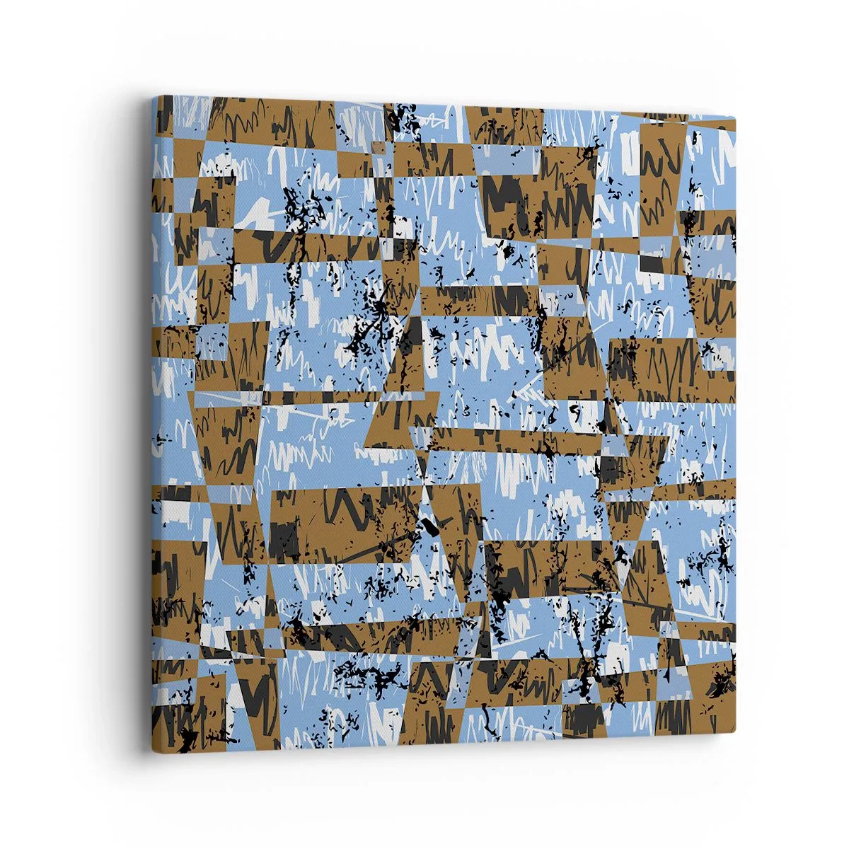 Cuadro sobre lienzo - Impresión de Imagen - Un recorte del desierto - 40x40 cm