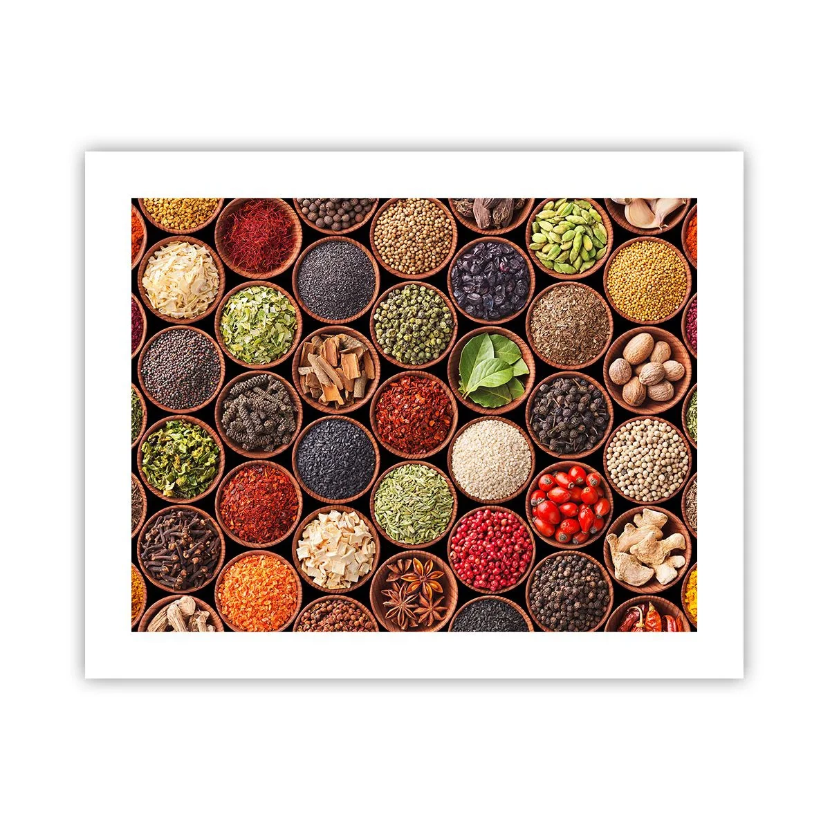 Póster - Todos los sabores del mundo - 50x40 cm