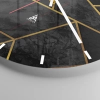 Esfera sin numeración, con rayas