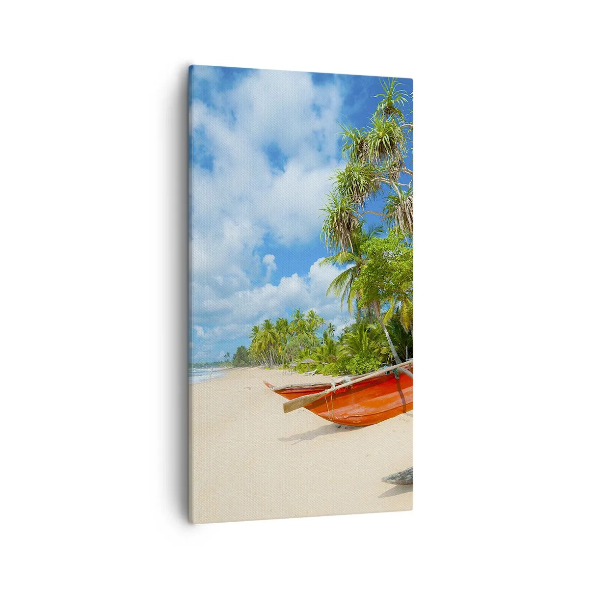 Cuadro sobre lienzo - Impresión de Imagen - El encanto de los trópicos - 55x100 cm