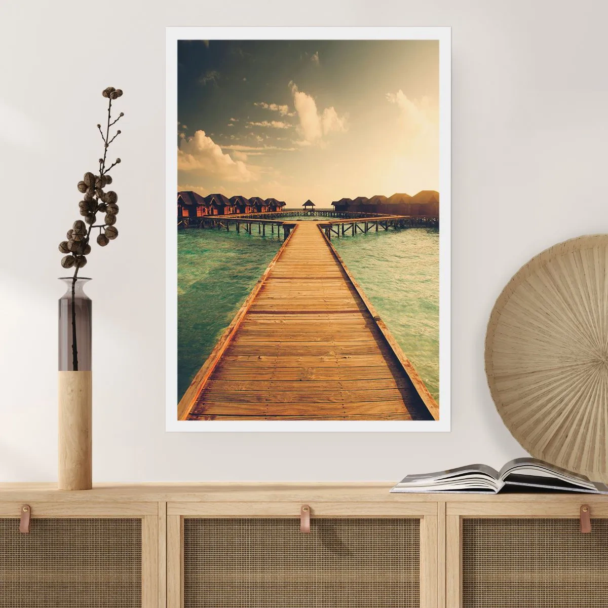 Póster - Una cálida invitación - 70x100 cm