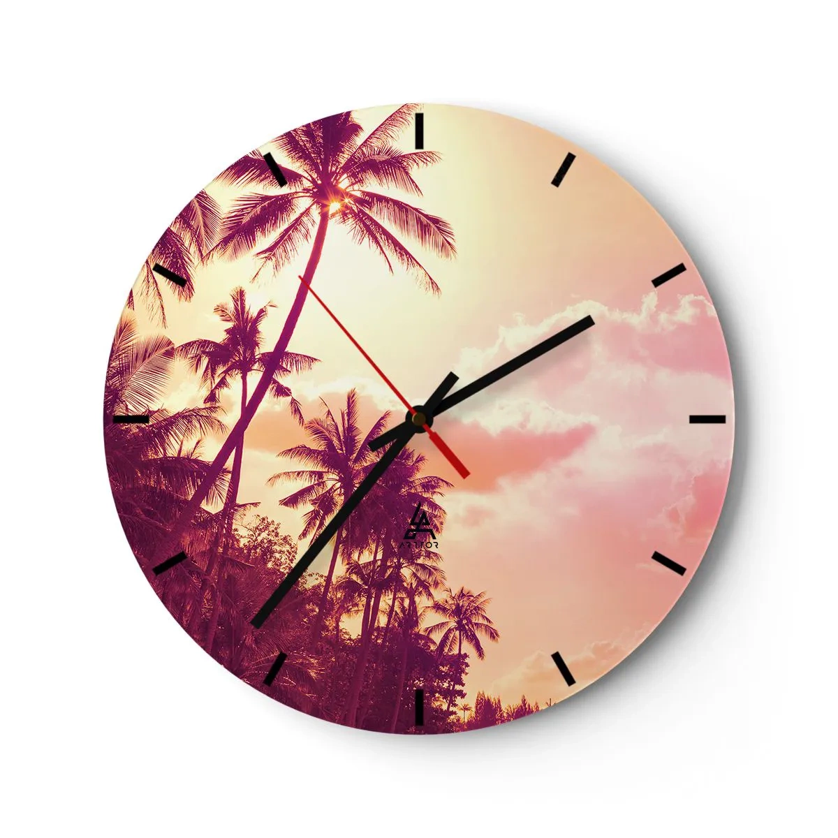 Reloj de pared - Reloj de vidrio - Debes elegir - 40x40 cm