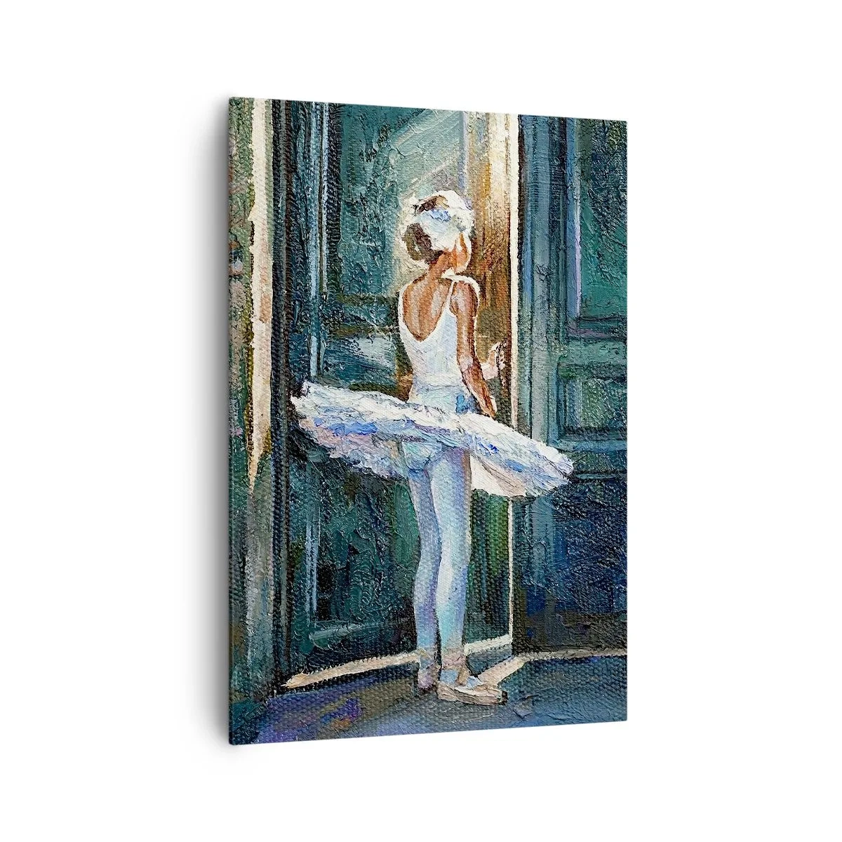 Cuadro sobre lienzo - Impresión de Imagen - Antes del espectáculo - 70x100 cm