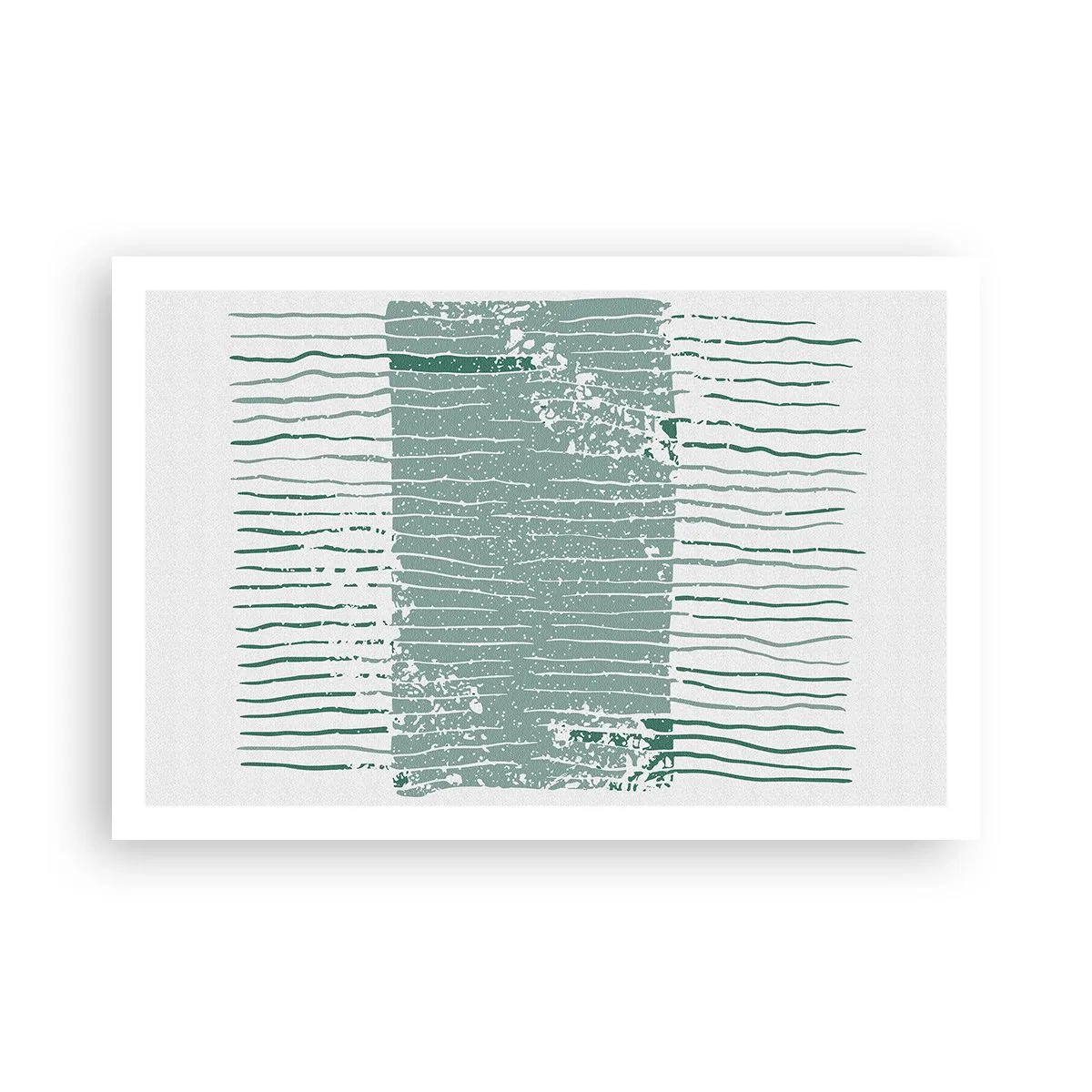 Póster - Abstracción marina - 91x61 cm