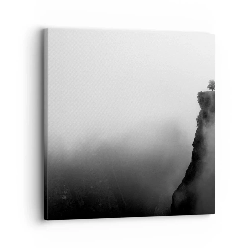 Cuadro sobre lienzo - Impresión de Imagen - En el límite del mundo - 30x30 cm