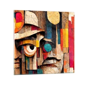 Cuadro sobre vidrio - Impresiones sobre Vidrio - Te veo... - 30x30 cm