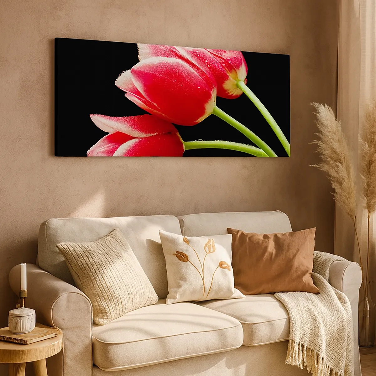 Cuadro sobre lienzo - Impresión de Imagen - Promesa de amor puro - 30x30 cm