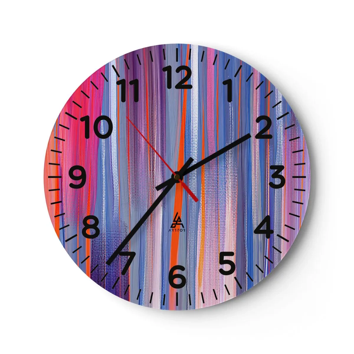Reloj de pared - Reloj de vidrio - Ascensión - 40x40 cm