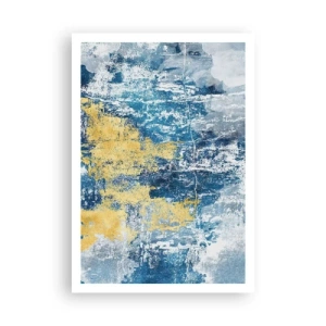 Póster - Una abstracción serena - 70x100 cm