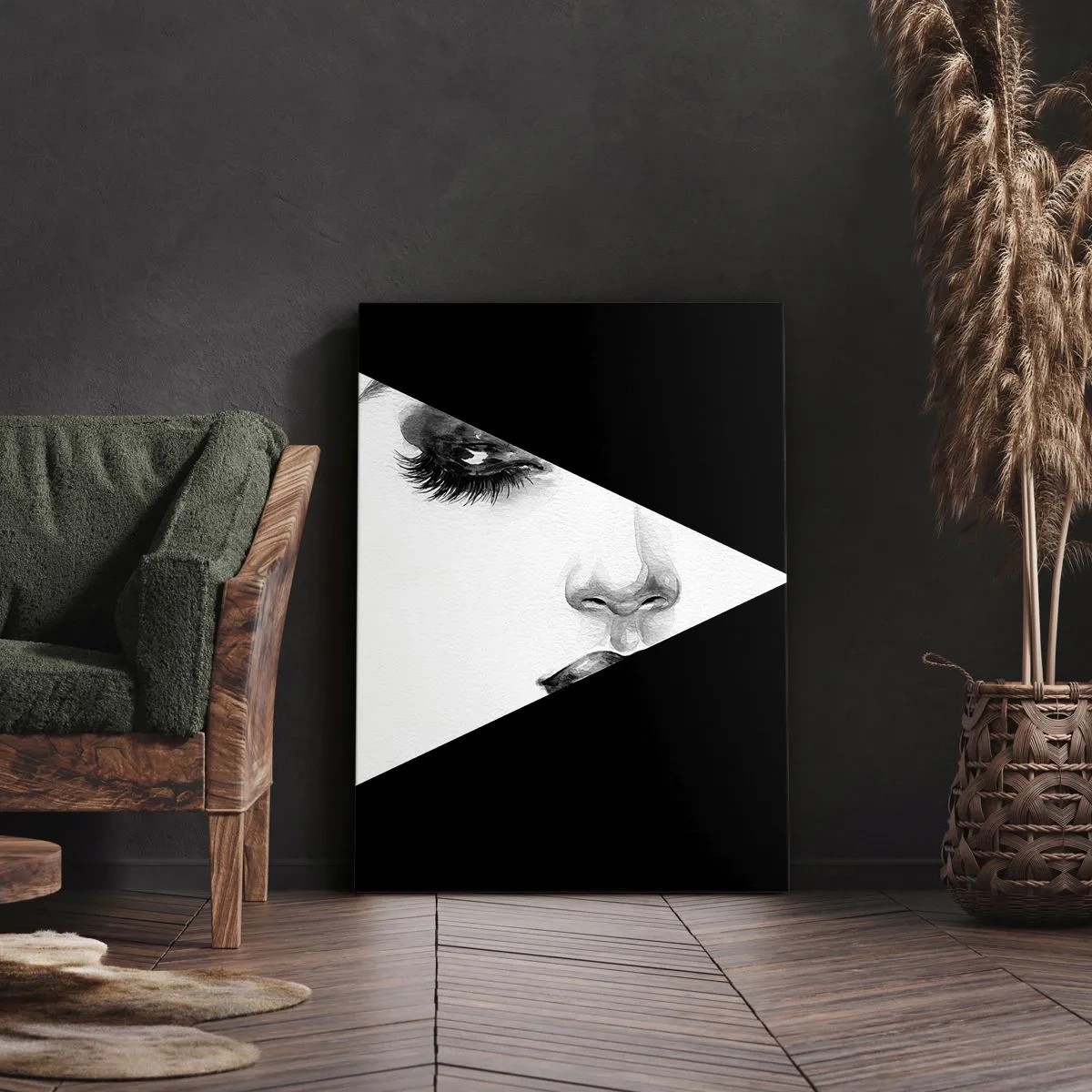 Cuadro sobre lienzo - Impresión de Imagen - Siempre hay algo por descubrir - 55x100 cm