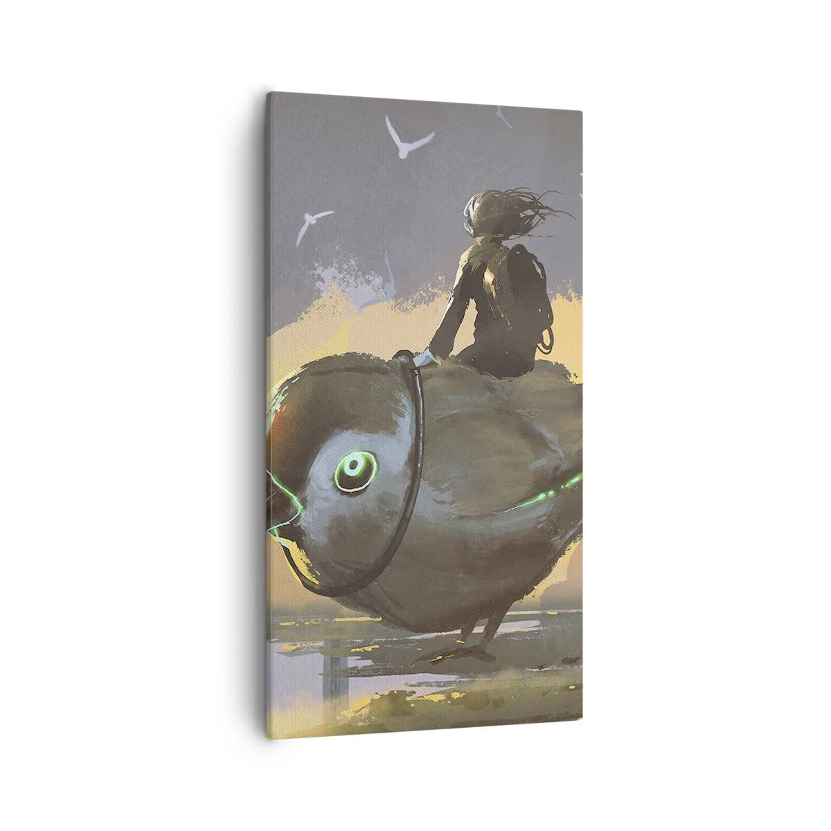 Cuadro sobre lienzo - Impresión de Imagen - Una parada en un viaje fantástico - 55x100 cm