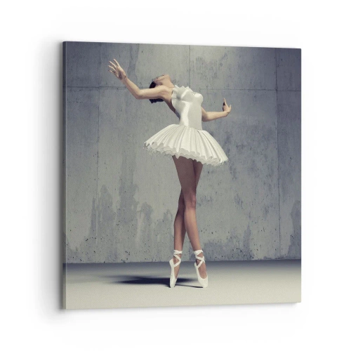 Cuadro sobre lienzo - Impresión de Imagen - Ligero como un pájaro - 70x70 cm