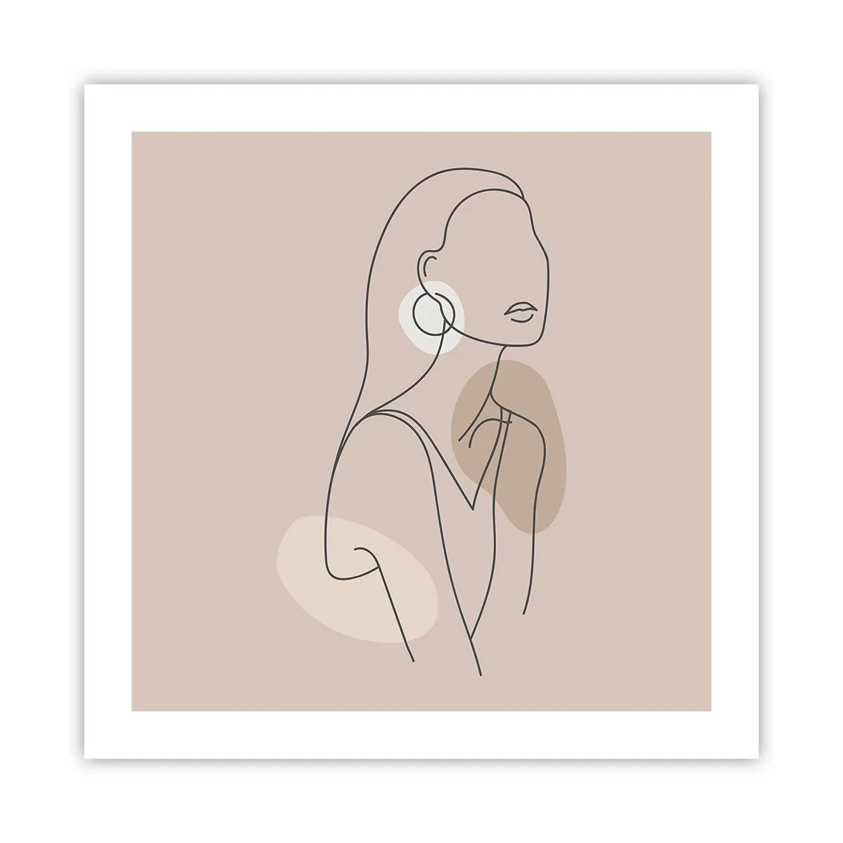 Póster - Un icono de la inocencia - 50x50 cm