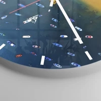 Esfera sin numeración, con rayas