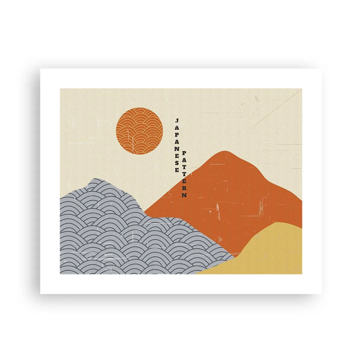 Póster - En el espíritu japonés - 50x40 cm