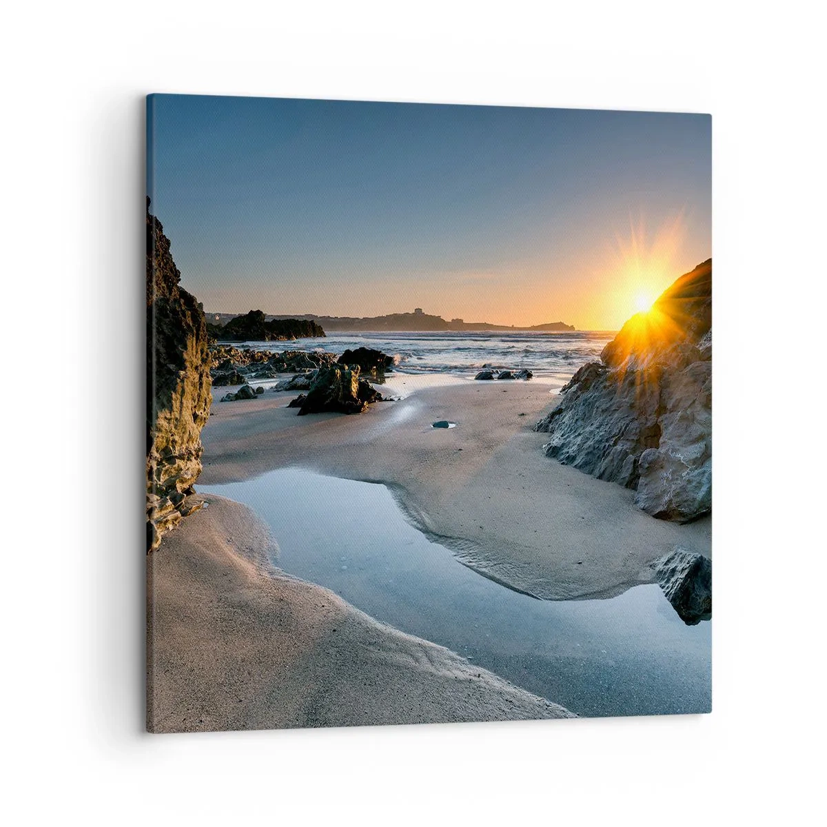 Cuadro sobre lienzo - Impresión de Imagen - Sin tocar por la mano del hombre - 50x50 cm