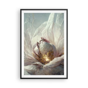 Póster en marco negro - Florece una vez cada cien años - 61x91 cm