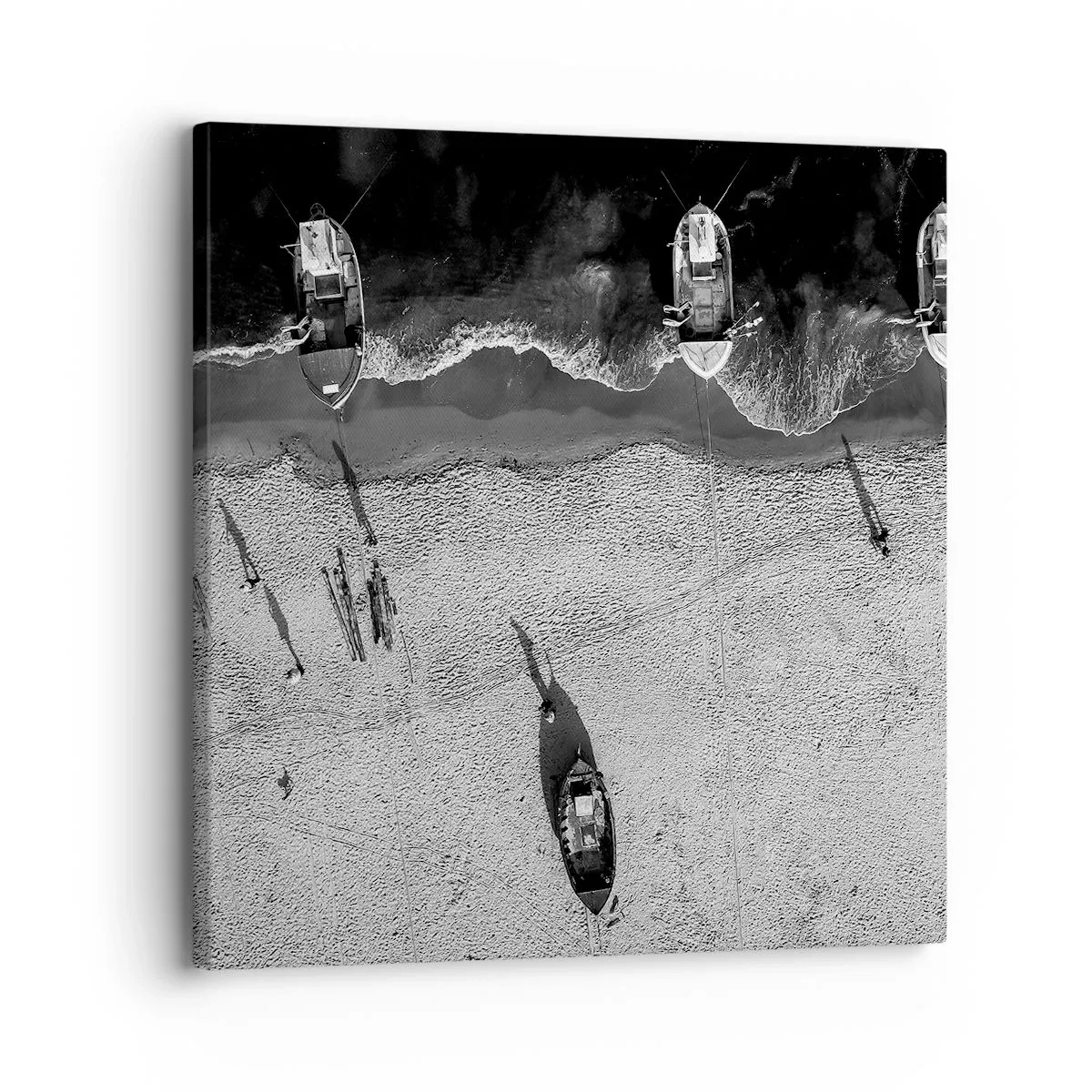 Cuadro sobre lienzo - Impresión de Imagen - Aún en la orilla... - 30x30 cm