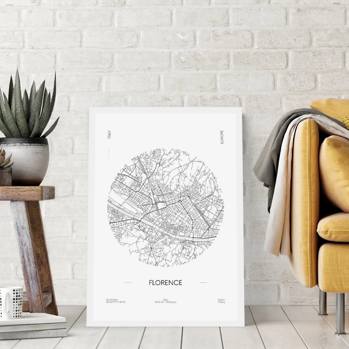 Póster - Anatomía de Florencia - 61x91 cm
