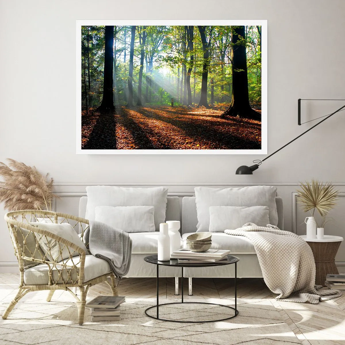 Póster - Resplandores y sombras - 40x30 cm