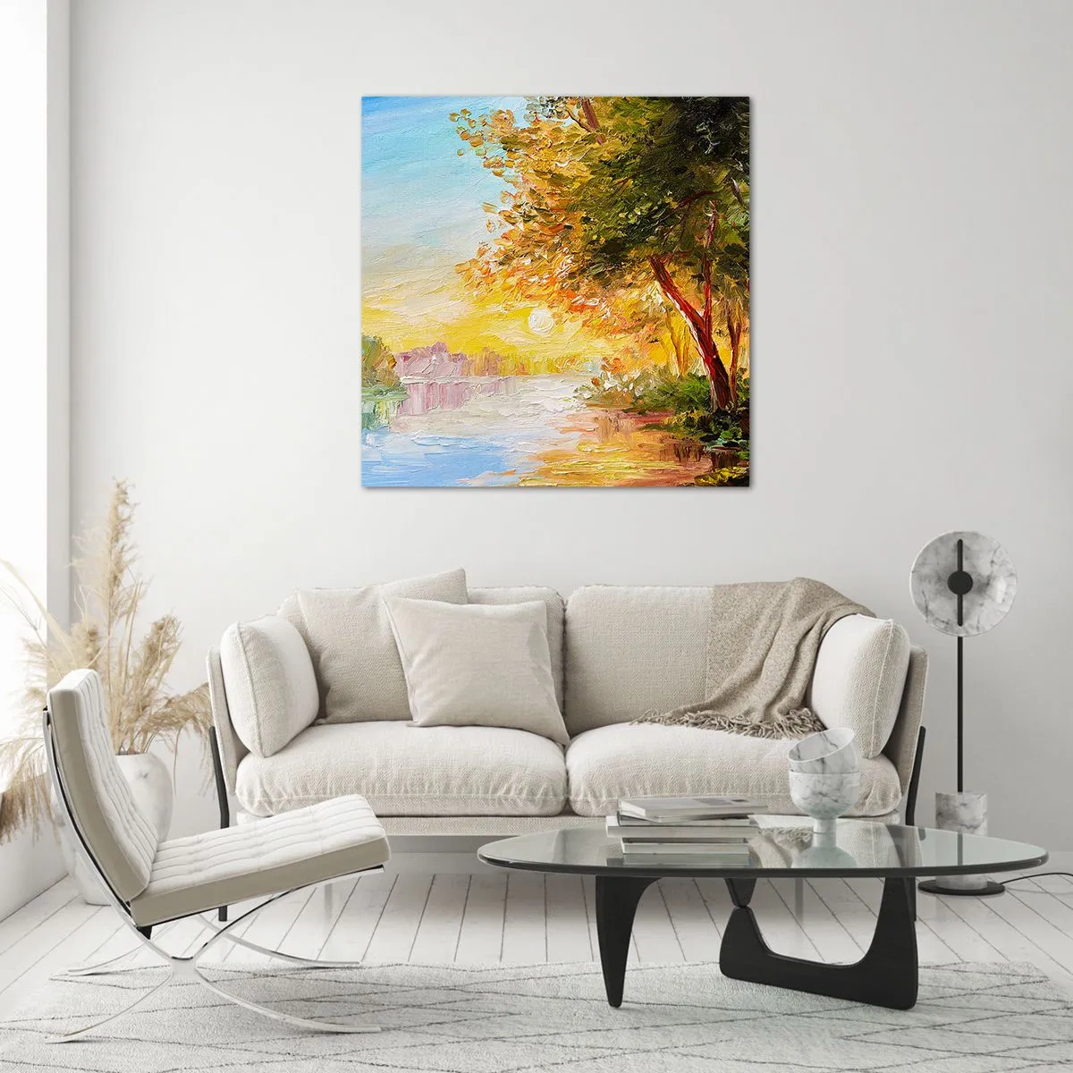 Cuadro sobre vidrio - Impresiones sobre Vidrio - Ensueño - 40x40 cm