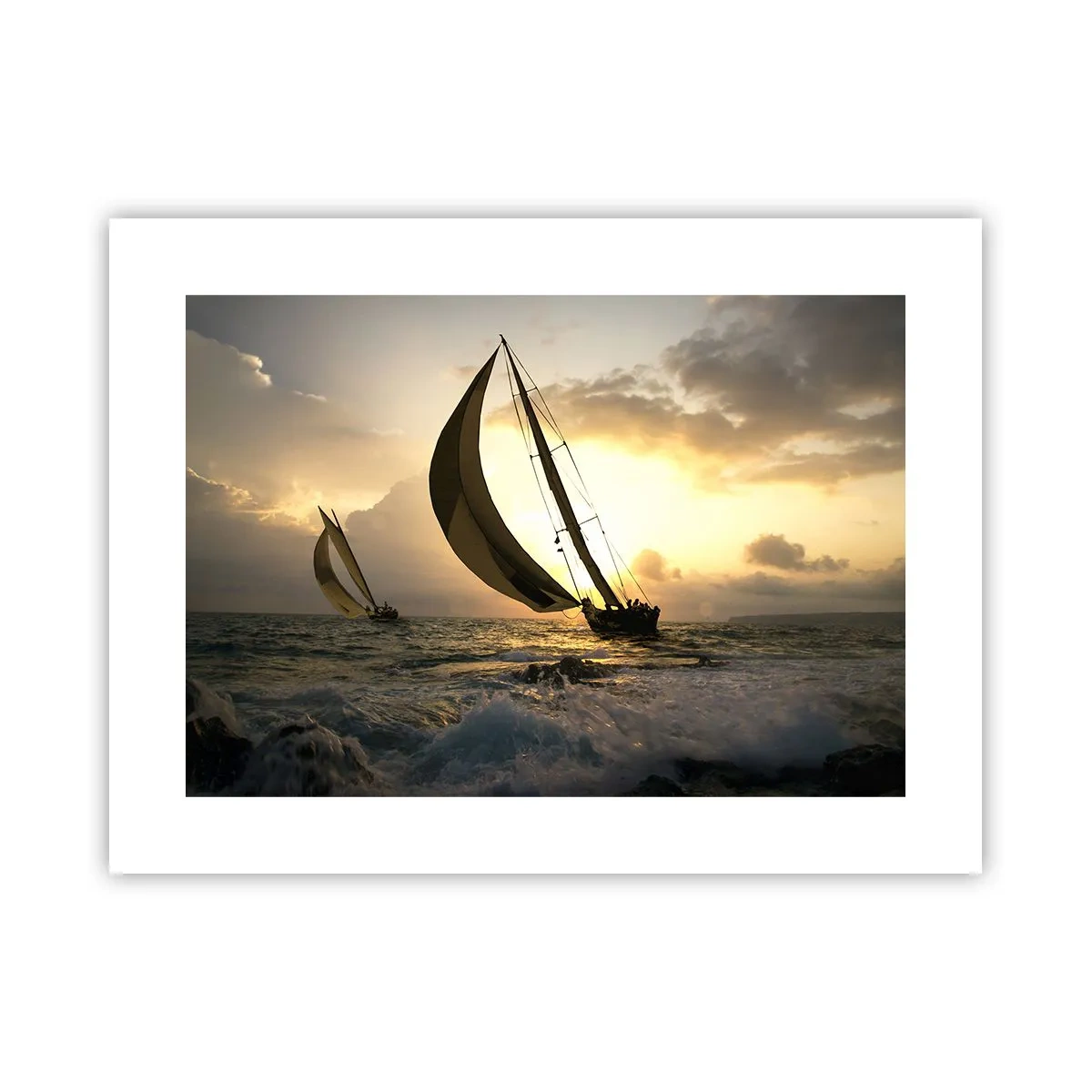 Póster - En contra y a favor del viento - 40x30 cm