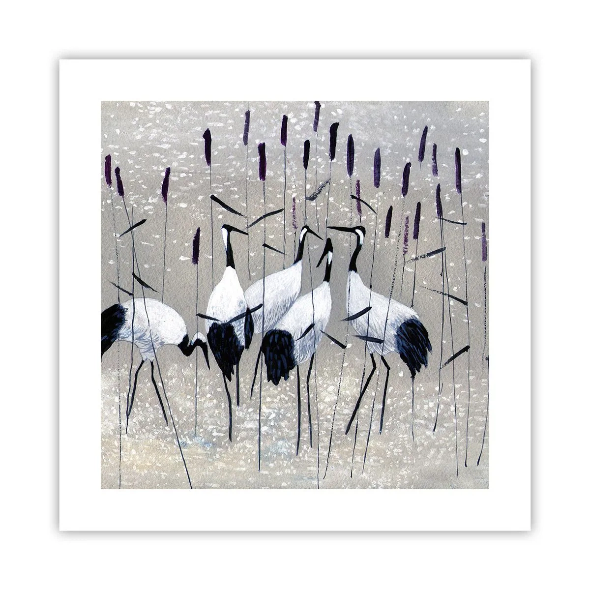 Póster - Entre los suyos - 40x40 cm