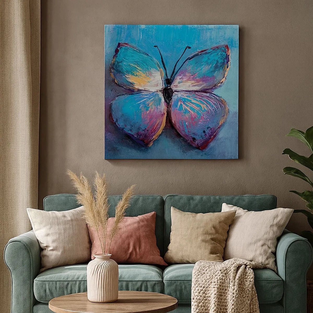 Cuadro sobre lienzo - Impresión de Imagen - En todo su esplendor - 30x30 cm