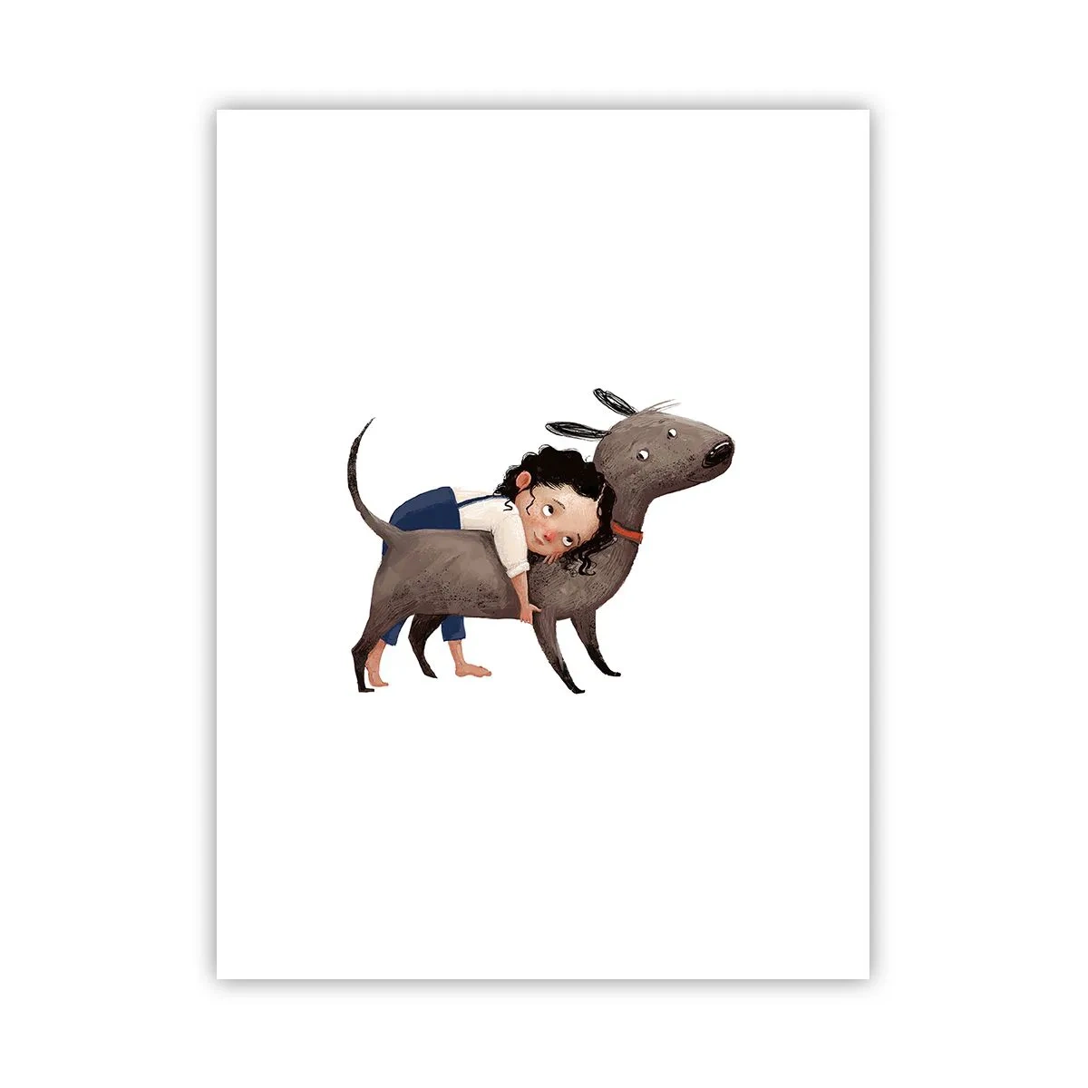 Póster - Mejores amigos - 30x40 cm