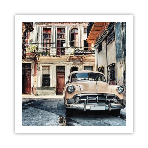 Póster - Siesta en La Habana - 60x60 cm