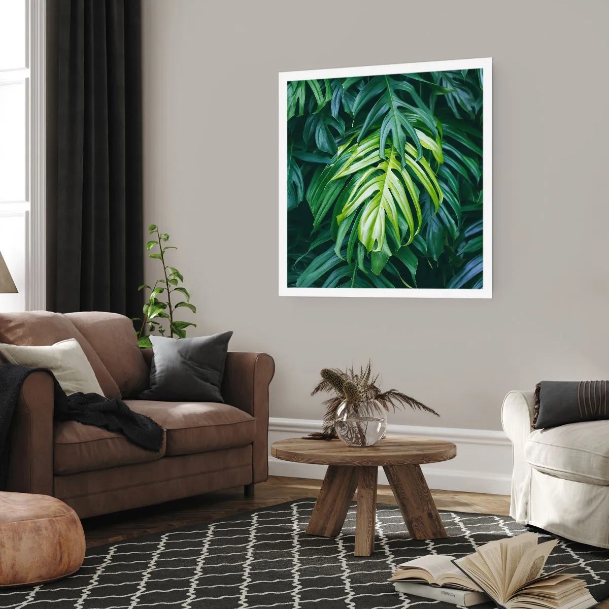 Póster - Sumérjase en la frescura - 40x40 cm