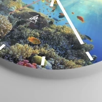 Esfera sin numeración, con rayas