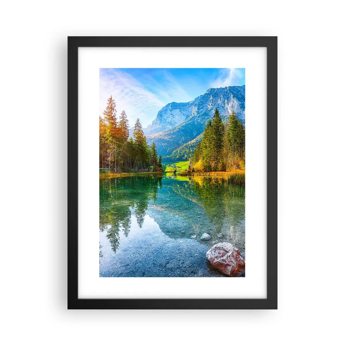 Póster en marco negro - La dulzura del otoño - 30x40 cm