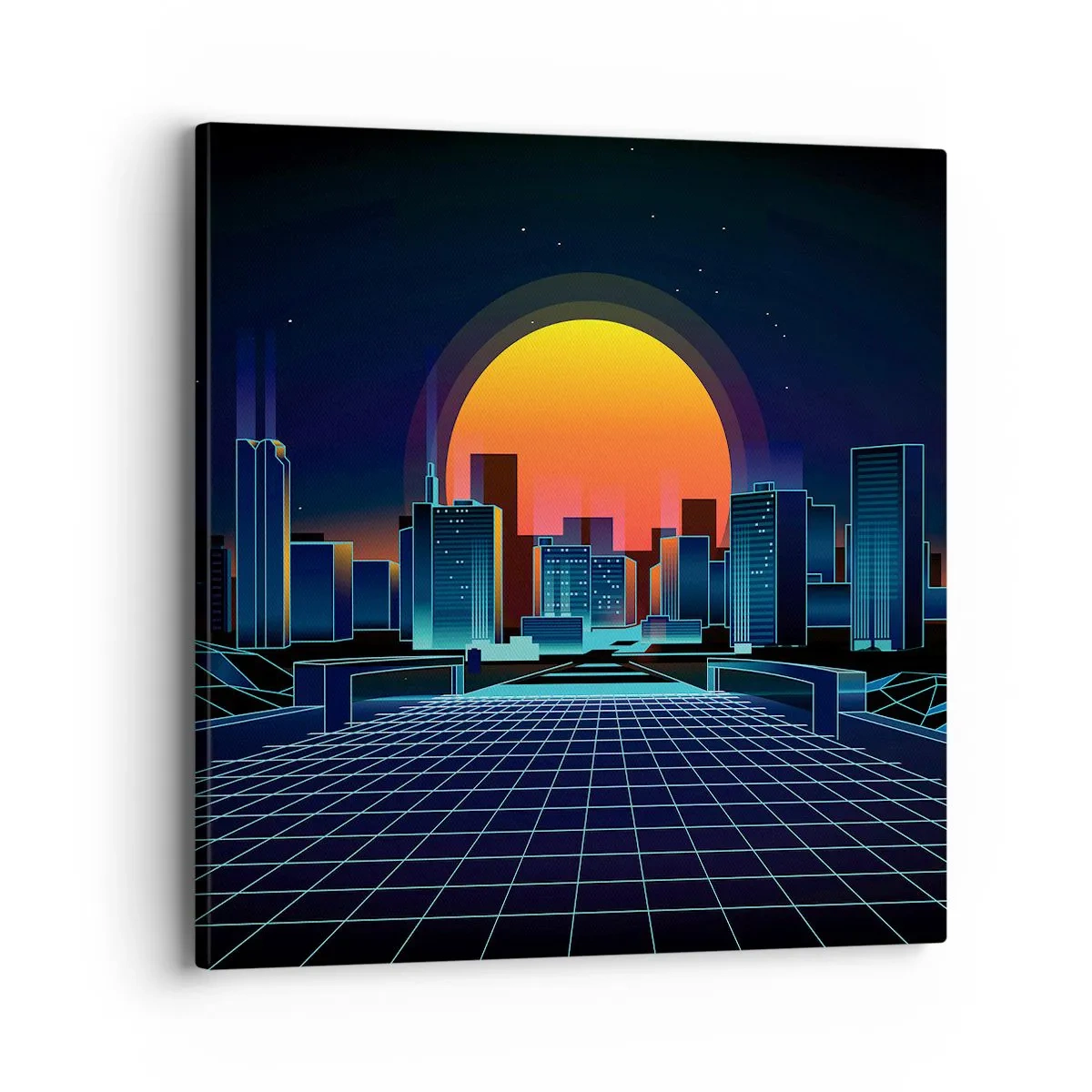 Cuadro sobre lienzo - Impresión de Imagen - ¿Todavía deseas volver a la realidad? - 40x40 cm