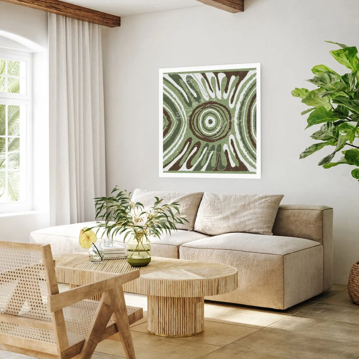 Póster - Explosión de emociones - 60x60 cm