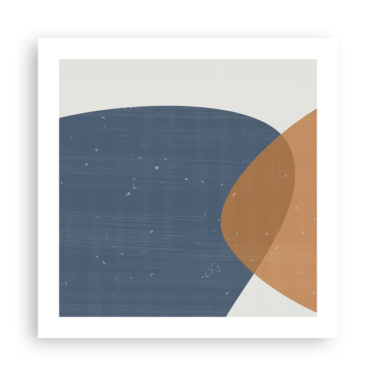Póster - Óvalos e influencias - 50x50 cm