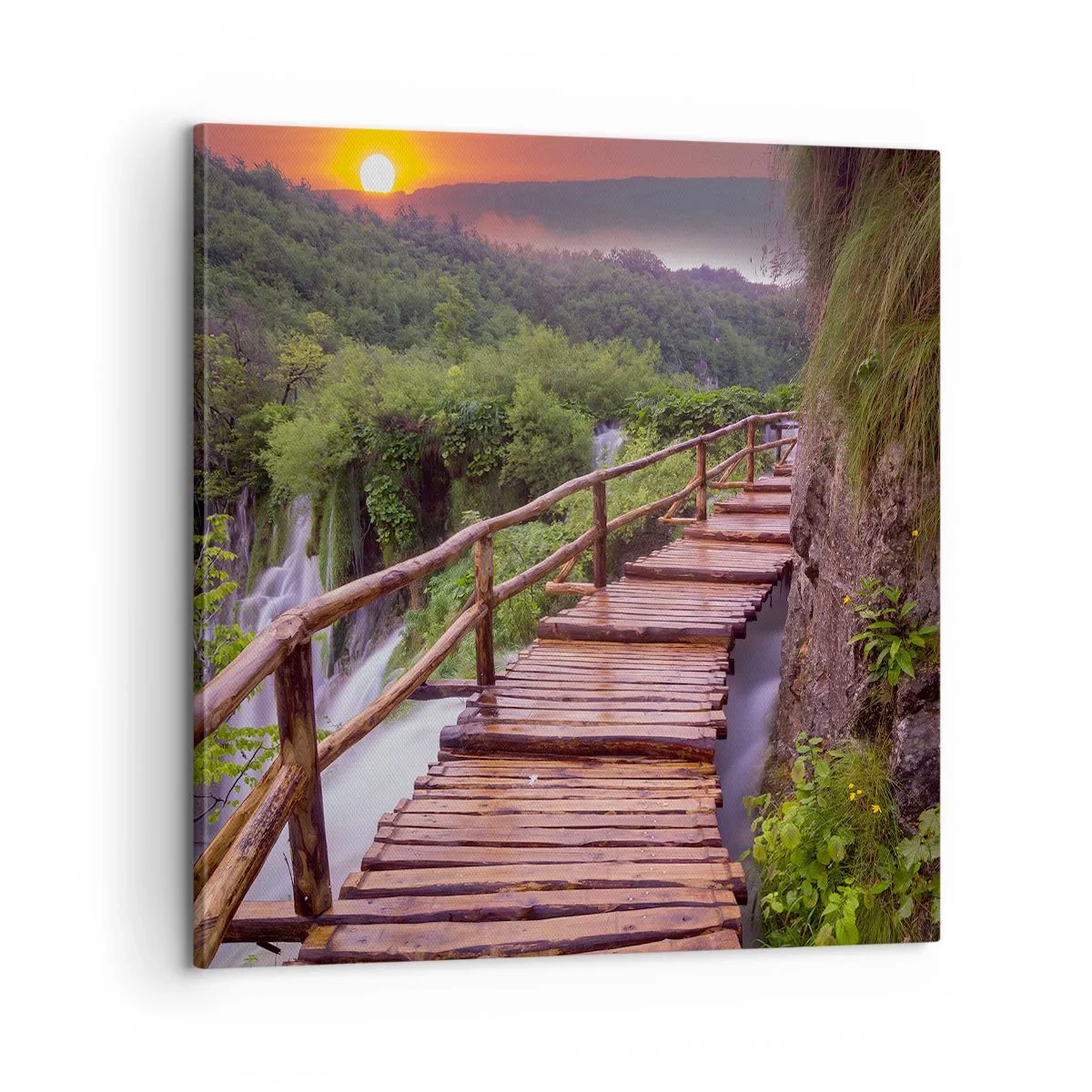 Cuadro sobre lienzo - Impresión de Imagen - Una belleza inimaginable - 60x60 cm