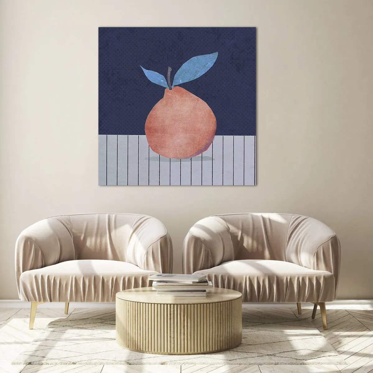 Cuadro sobre vidrio - Impresiones sobre Vidrio - Convexidad y plano - 40x40 cm