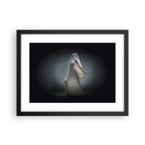 Póster en marco negro - Deseos ocultos - 40x30 cm