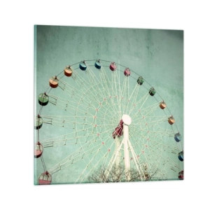 Cuadro sobre vidrio - Impresiones sobre Vidrio - Te invitamos a jugar - 30x30 cm