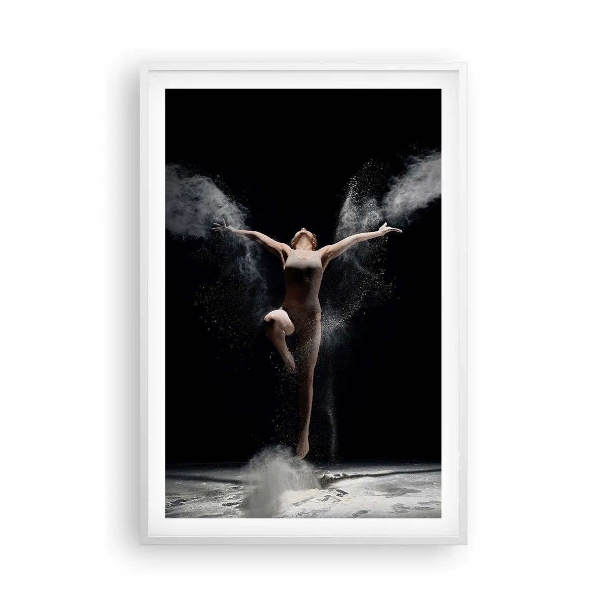 Póster en marco blanco - Los duendes existen - 61x91 cm