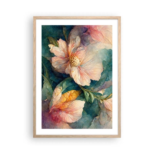 Póster en marco roble claro - La sutileza misma - 50x70 cm